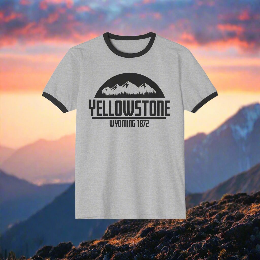 WYO Yellowstone Ringer T-Shirt - Wyomerican