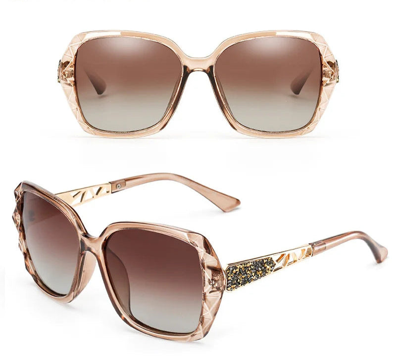 Frontier Women's Oversized Square Sunglasses