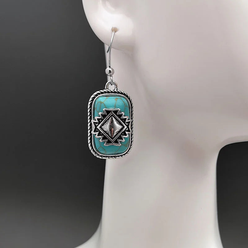 Go West Aztec Earrings - Wyomerican