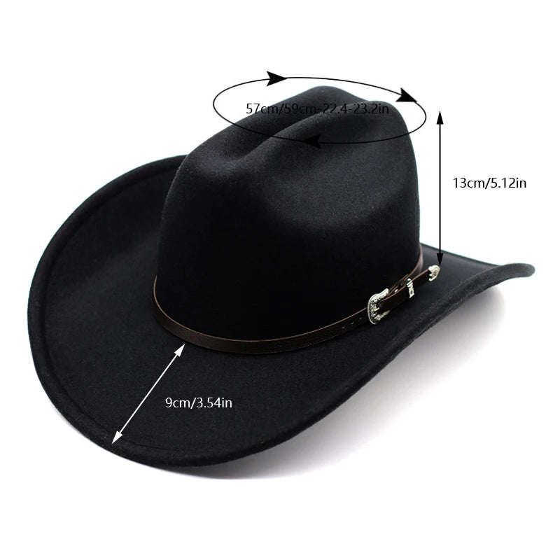 Western Cowboy Hat - Vintage