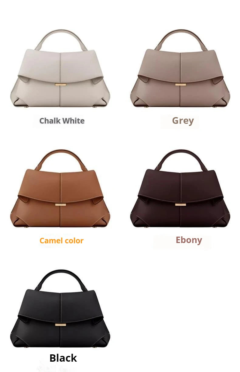 BrahmaBags Pleated Leather Handbag - Wyomerican