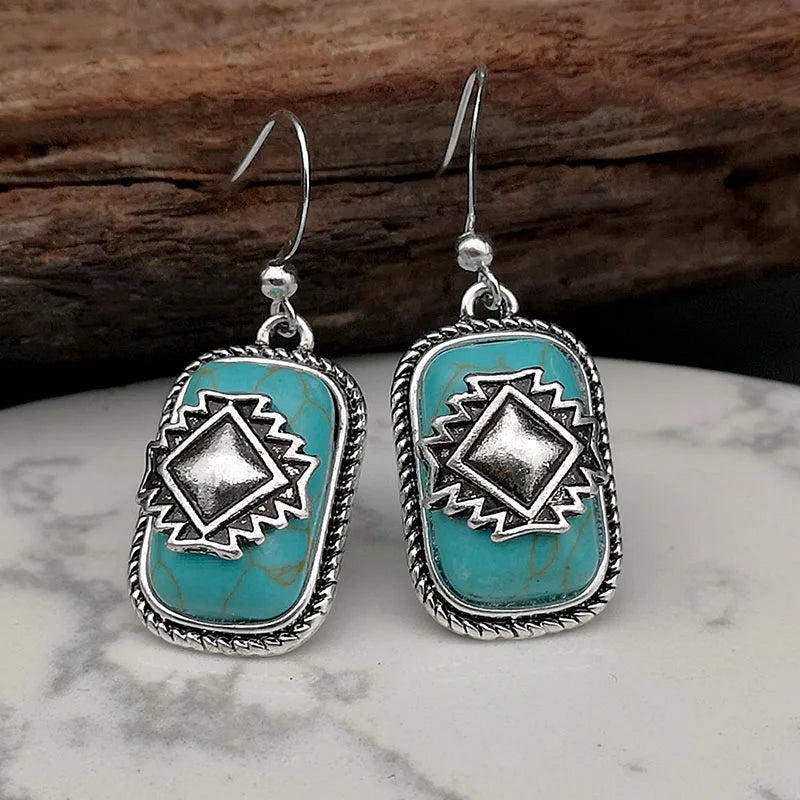 Go West Aztec Earrings - Wyomerican