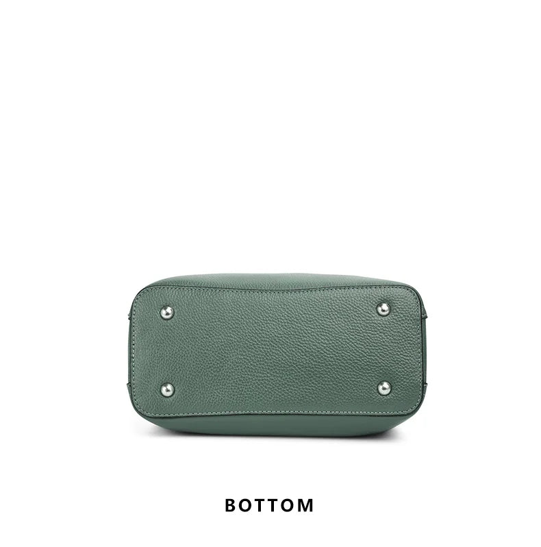 BrahmaBags Genuine Leather Crossbody Handbag - Wyomerican