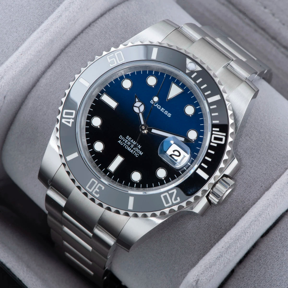 Pathfinder Diver Watch with Ceramic Bezel (20ATM) - Wyomerican