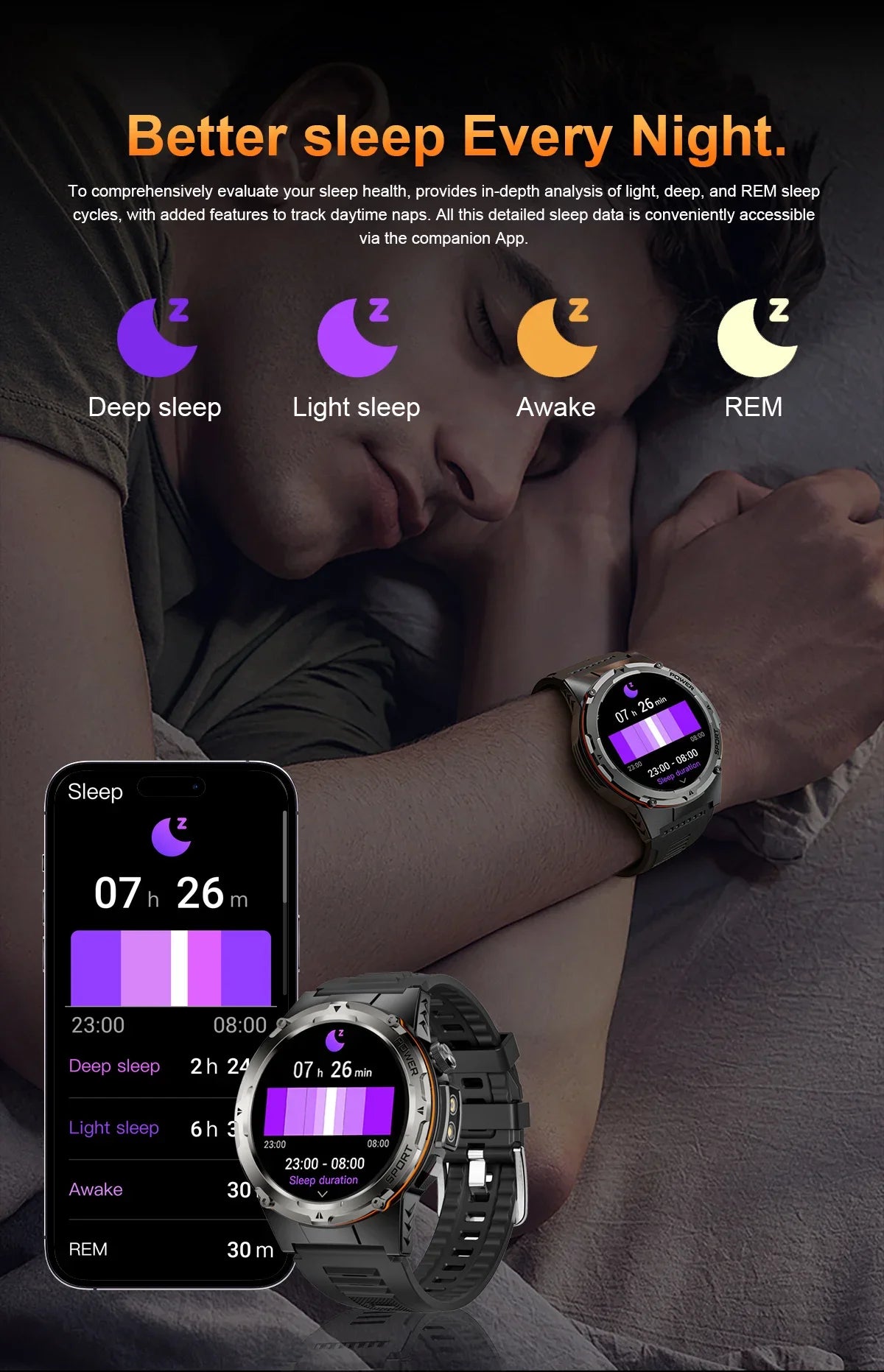 Delta Lake Outdoor Sport Smart Watch New 2025