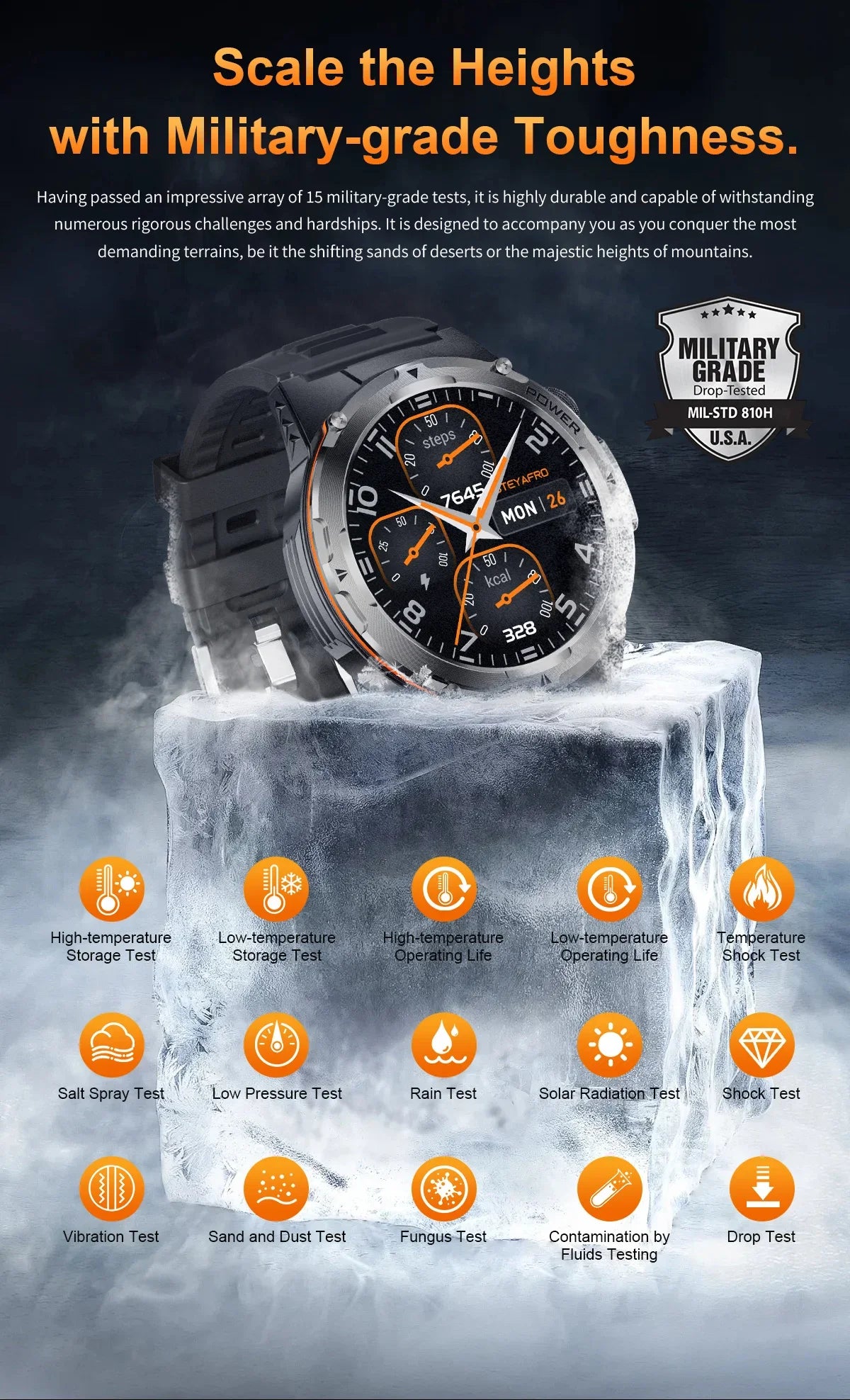 Delta Lake Outdoor Sport Smart Watch New 2025