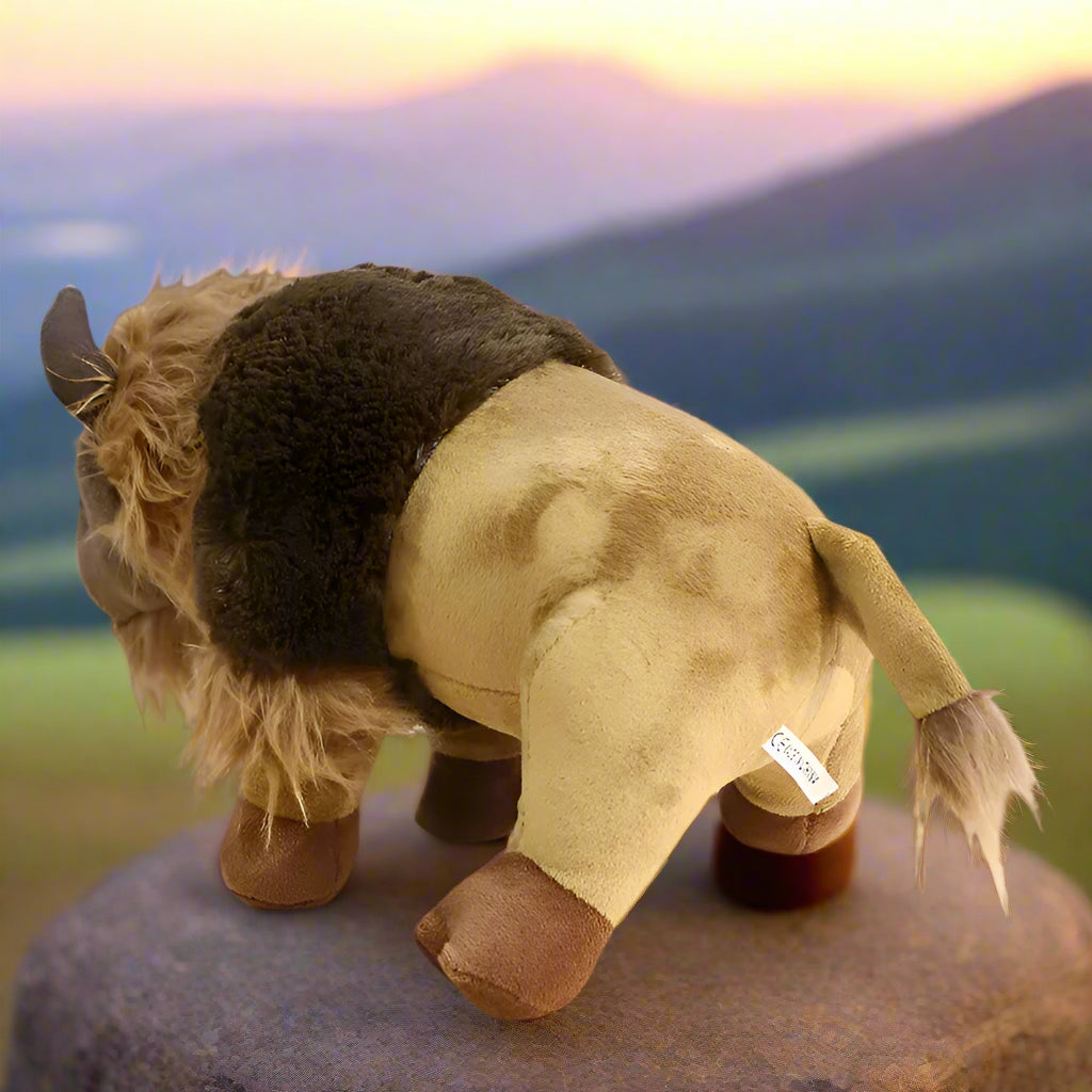 Bison Plush Toy in Two Sizes