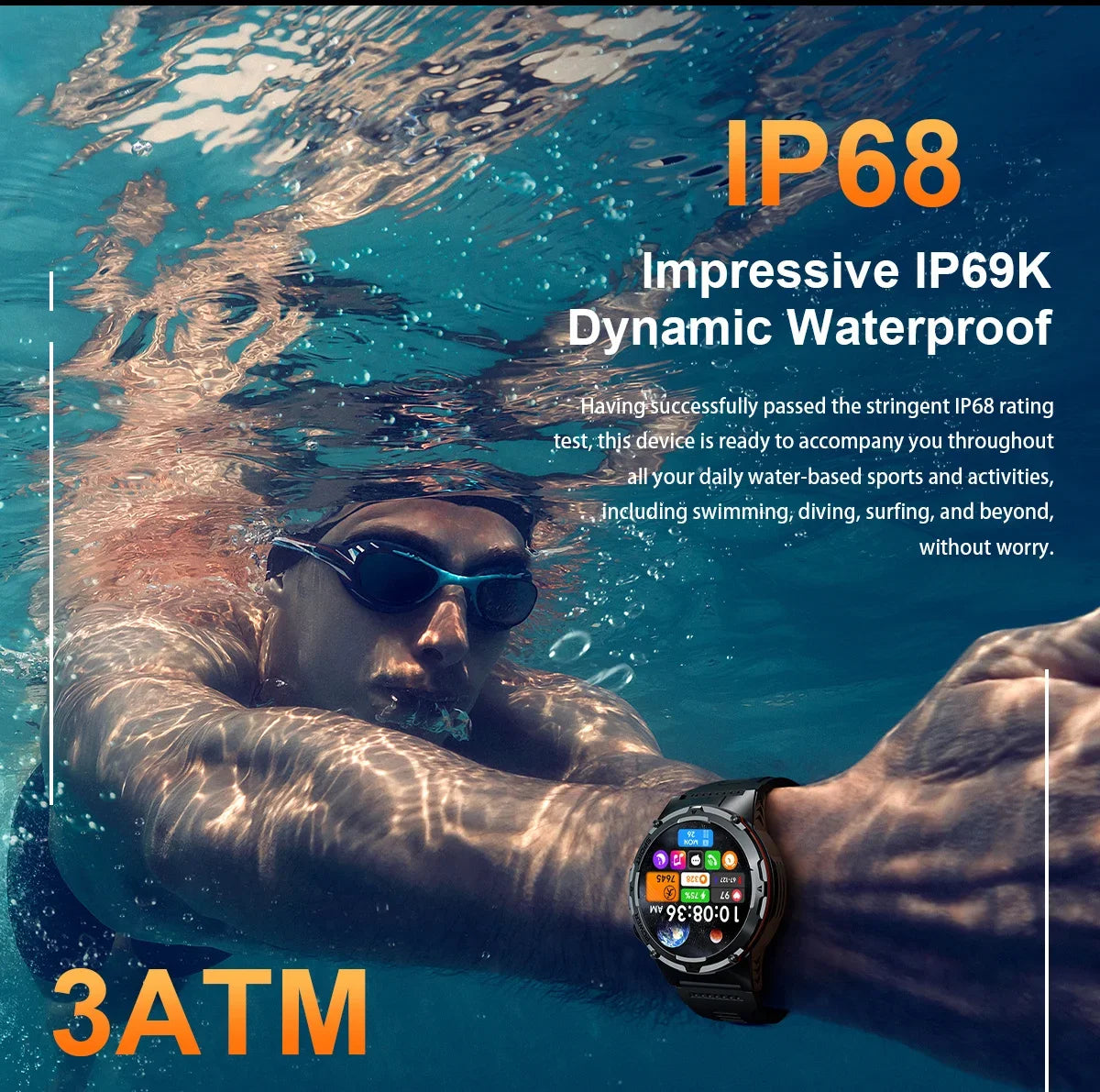Delta Lake Outdoor Sport Smart Watch New 2025