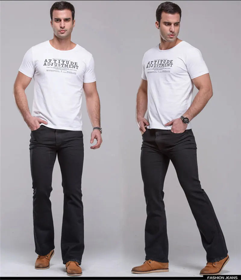 Men's Flare Cut Jeans