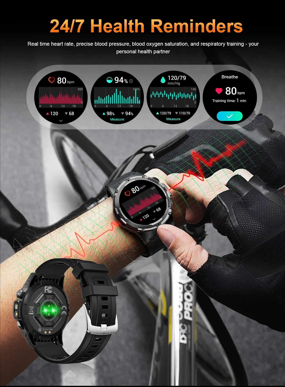 Delta Lake Outdoor Sport Smart Watch New 2025