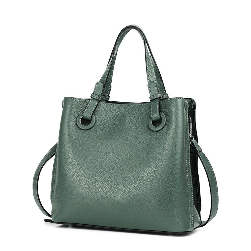 BrahmaBags Genuine Leather Crossbody Handbag - Wyomerican