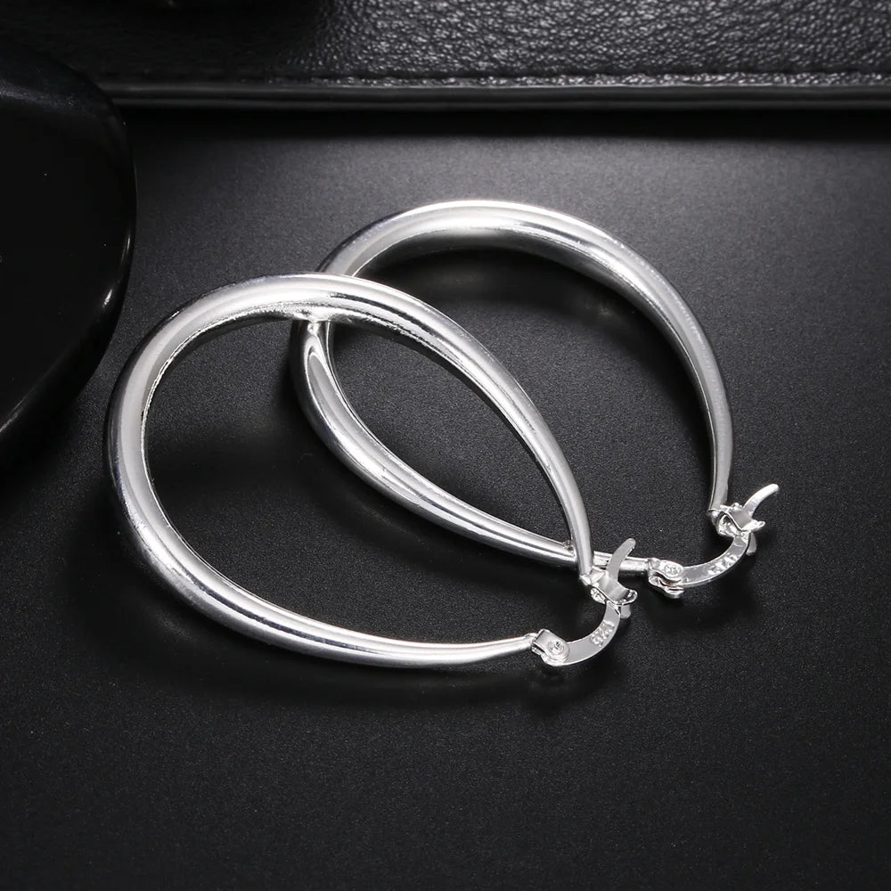 Go West Oval Hoop Earrings - Wyomerican