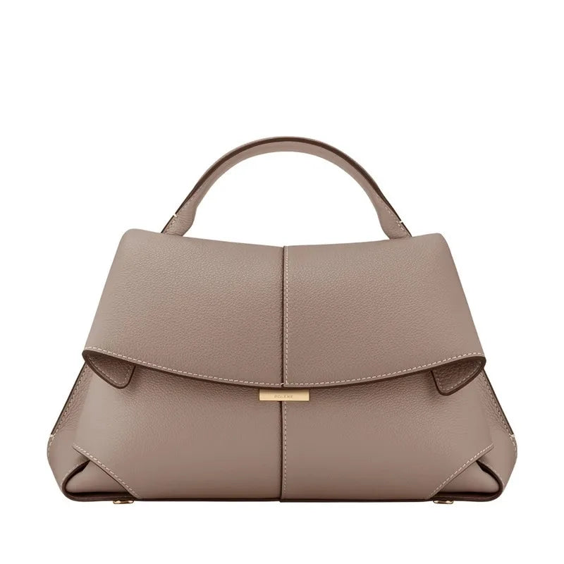 BrahmaBags Pleated Leather Handbag - Wyomerican
