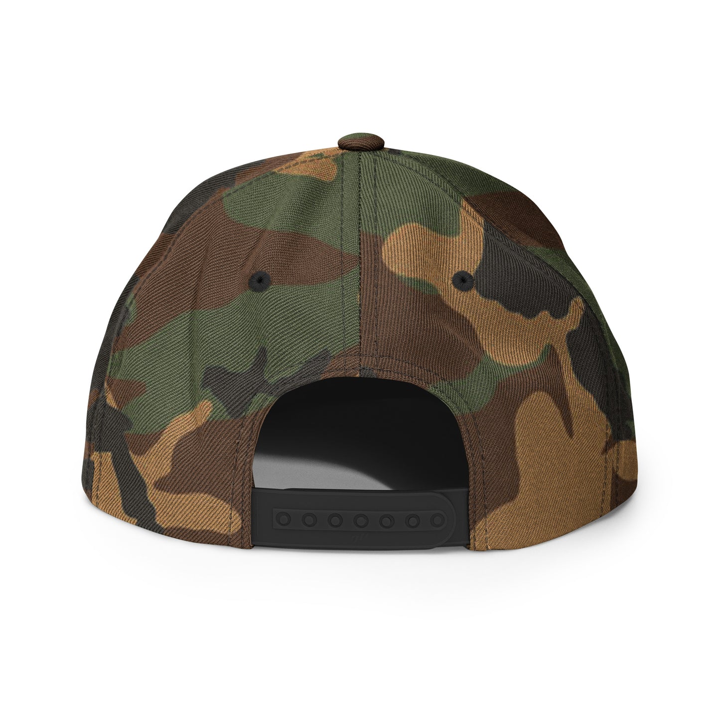 Saddle Bronc Camo Snapback Cap - Wyomerican