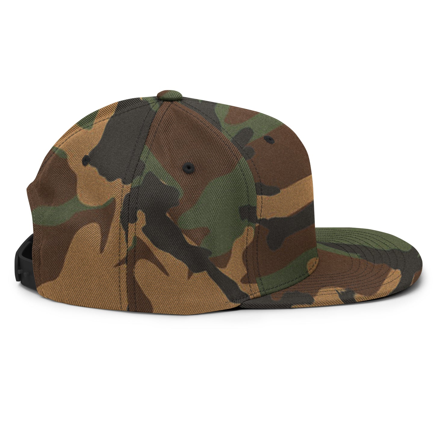 Saddle Bronc Camo Snapback Cap - Wyomerican