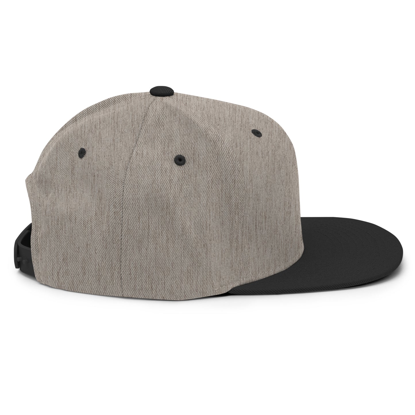 Saddle Bronc Black Snapback Cap - Wyomerican