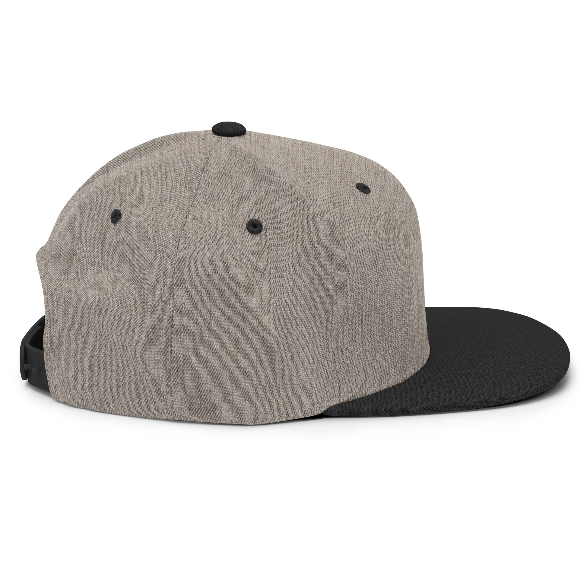Saddle Bronc Black Snapback Cap - Wyomerican