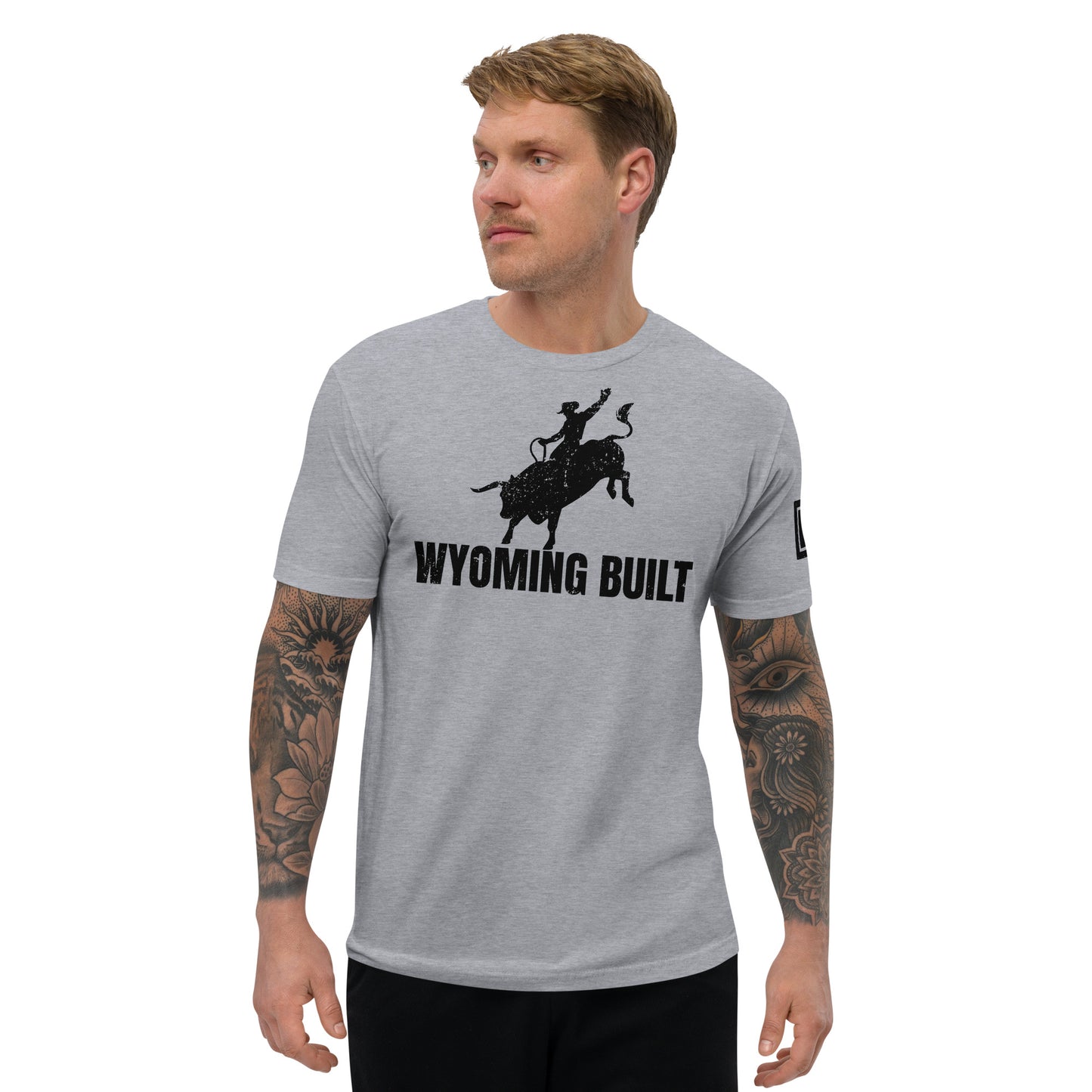 Wyoming Built Bullrider Tee - Wyomerican
