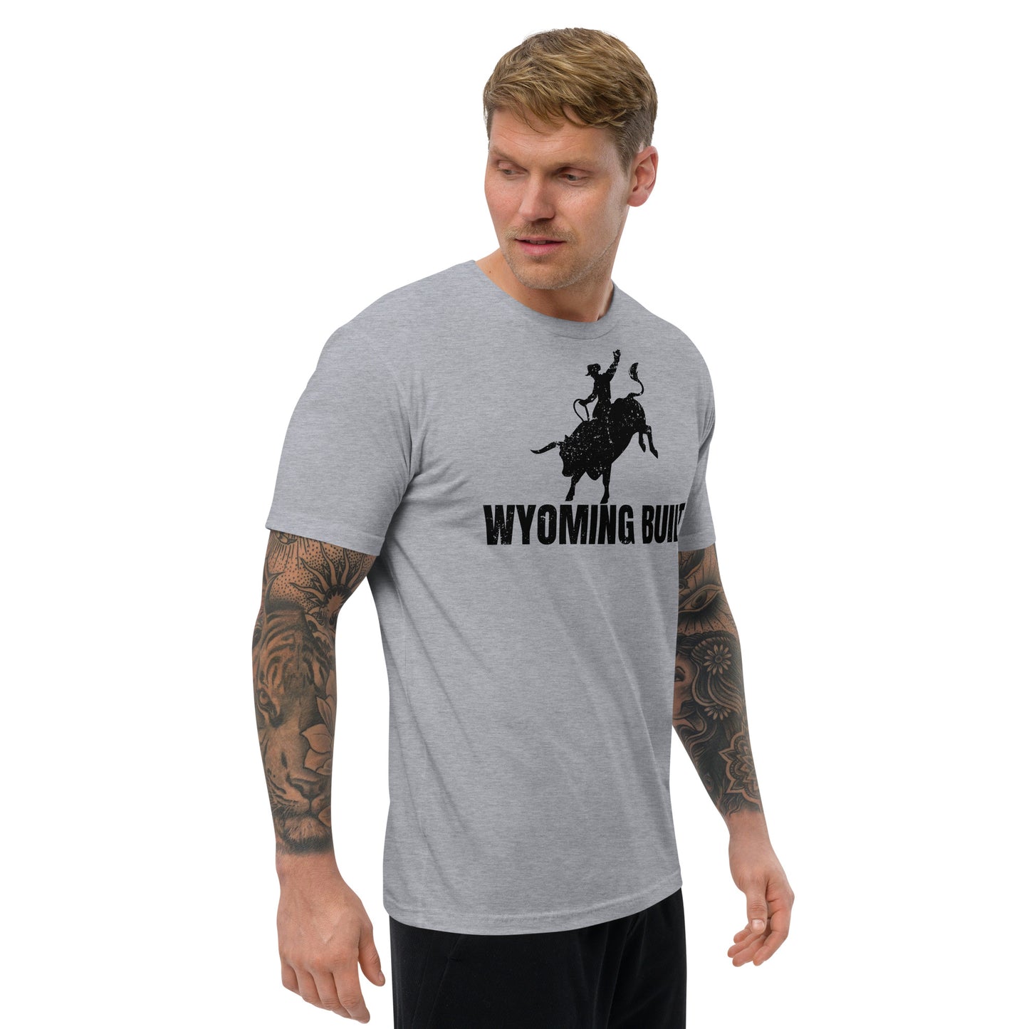 Wyoming Built Bullrider Tee - Wyomerican