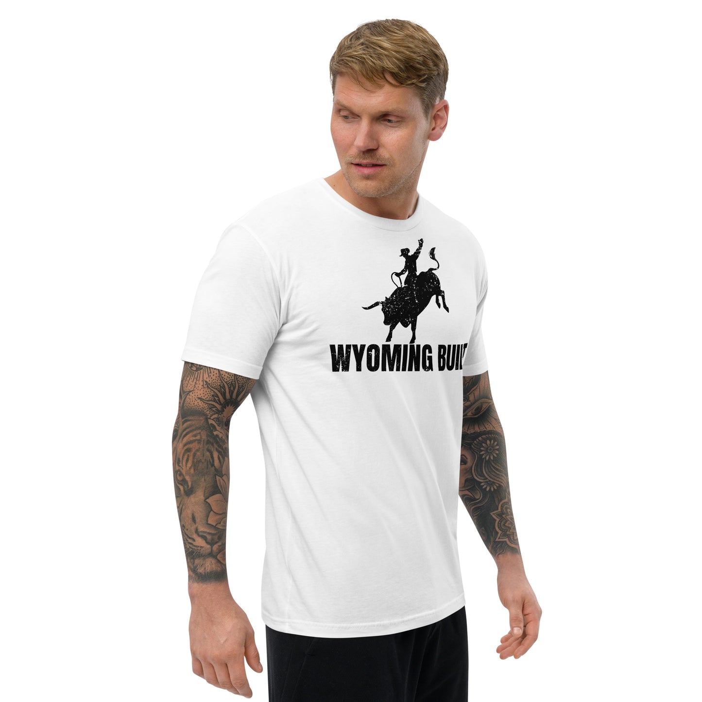 Wyoming Built Bullrider Tee - Wyomerican