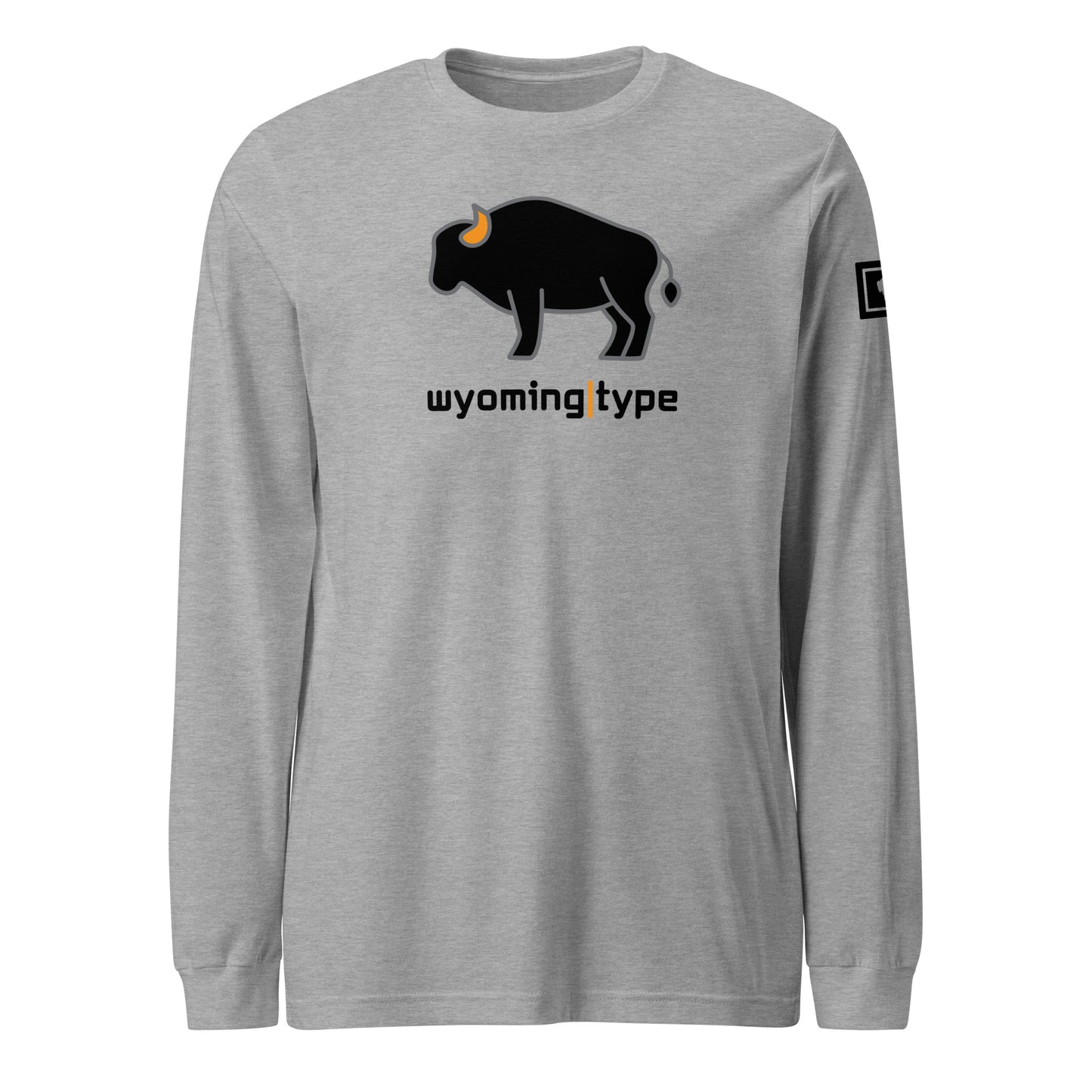 WYO Wyoming Type Long Sleeve Tee - Wyomerican