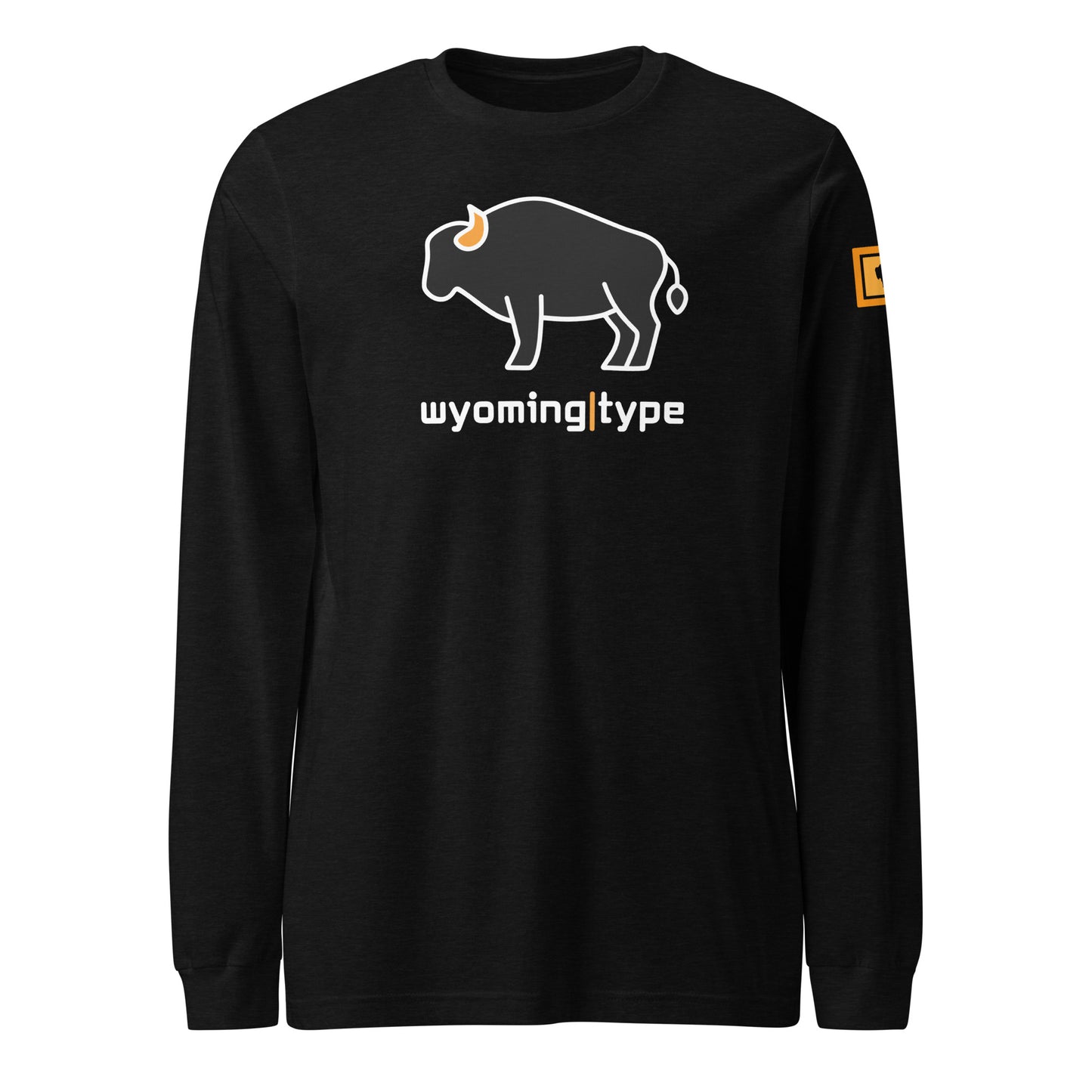 WYO Wyoming Type Long Sleeve Tee - Wyomerican