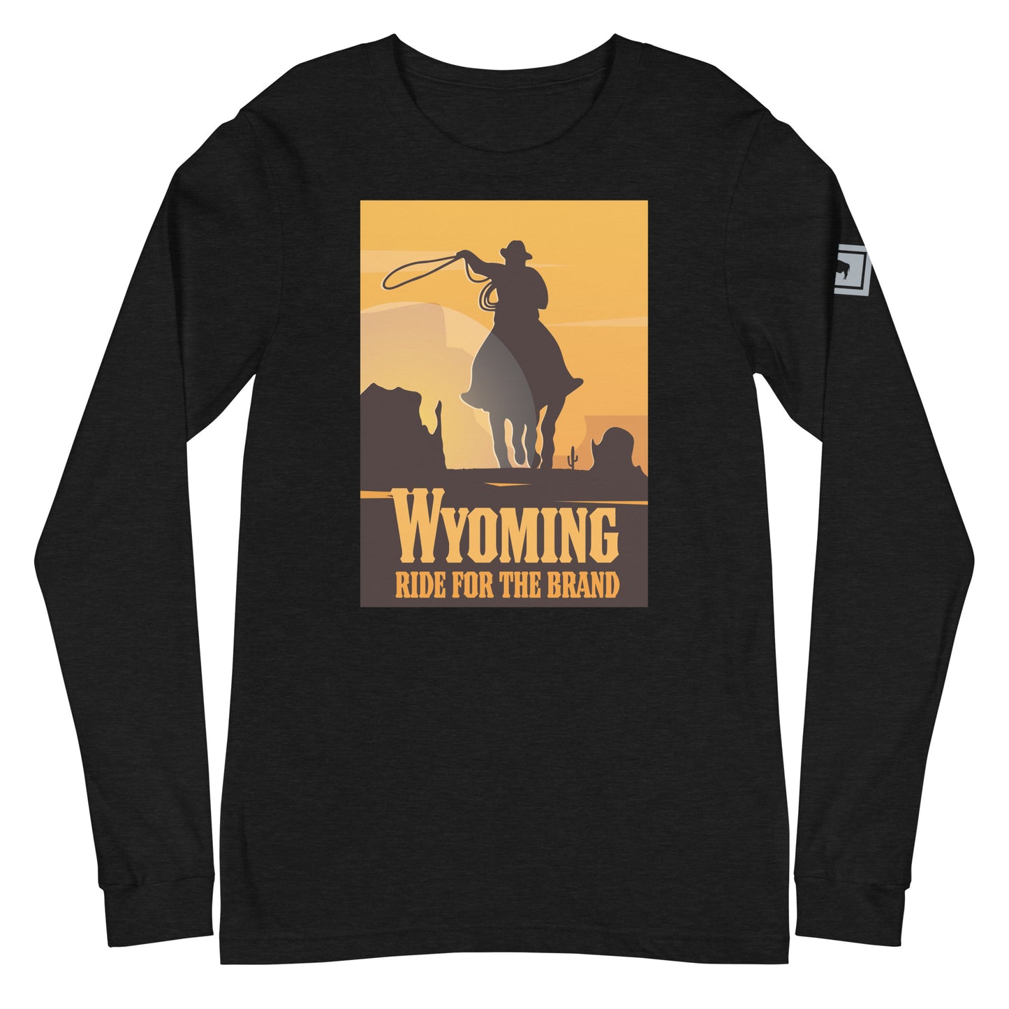 WYO Ride for the Brand Long Sleeve Tee - Wyomerican