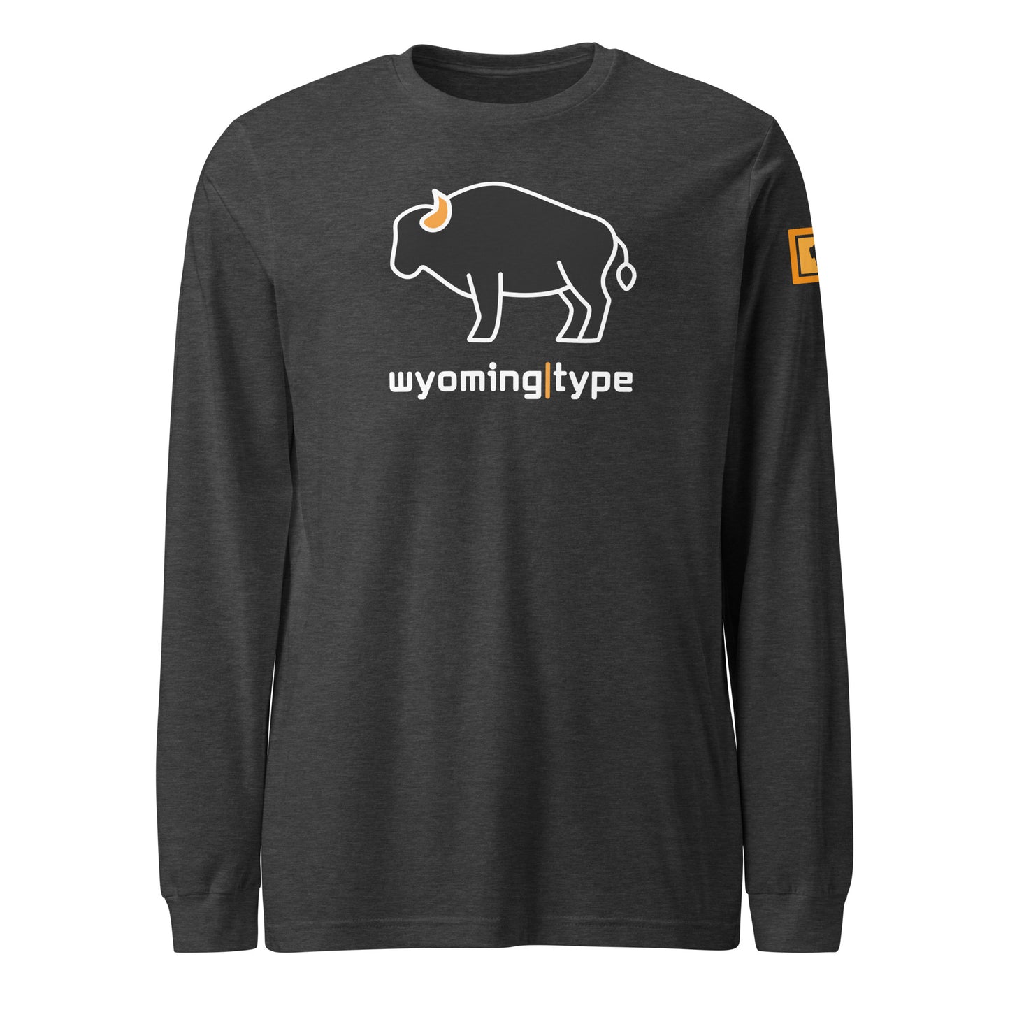 WYO Wyoming Type Long Sleeve Tee - Wyomerican