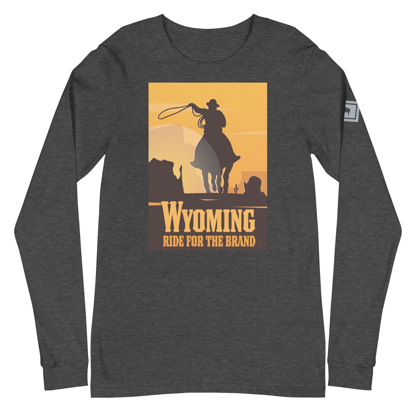 WYO Ride for the Brand Long Sleeve Tee - Wyomerican