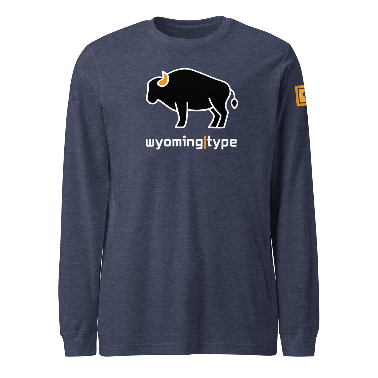 WYO Wyoming Type Long Sleeve Tee - Wyomerican