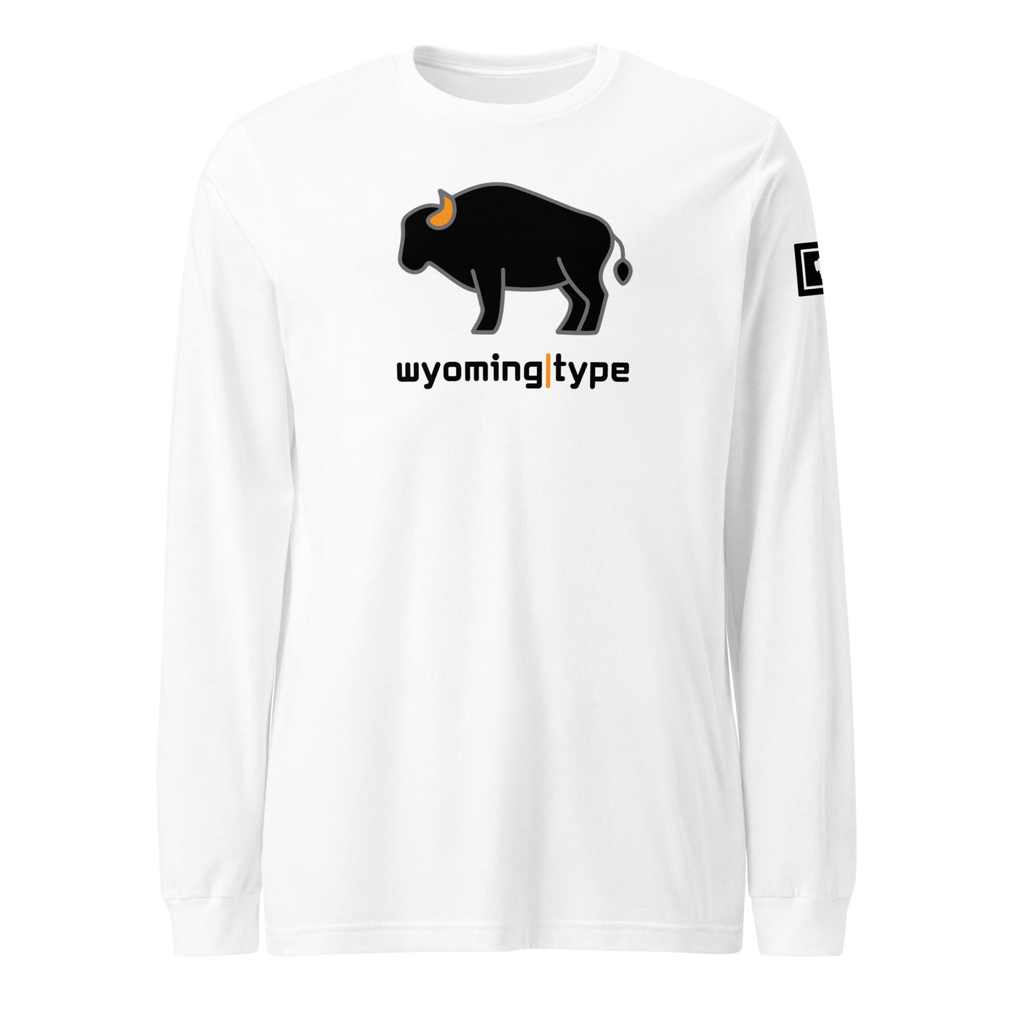 WYO Wyoming Type Long Sleeve Tee - Wyomerican