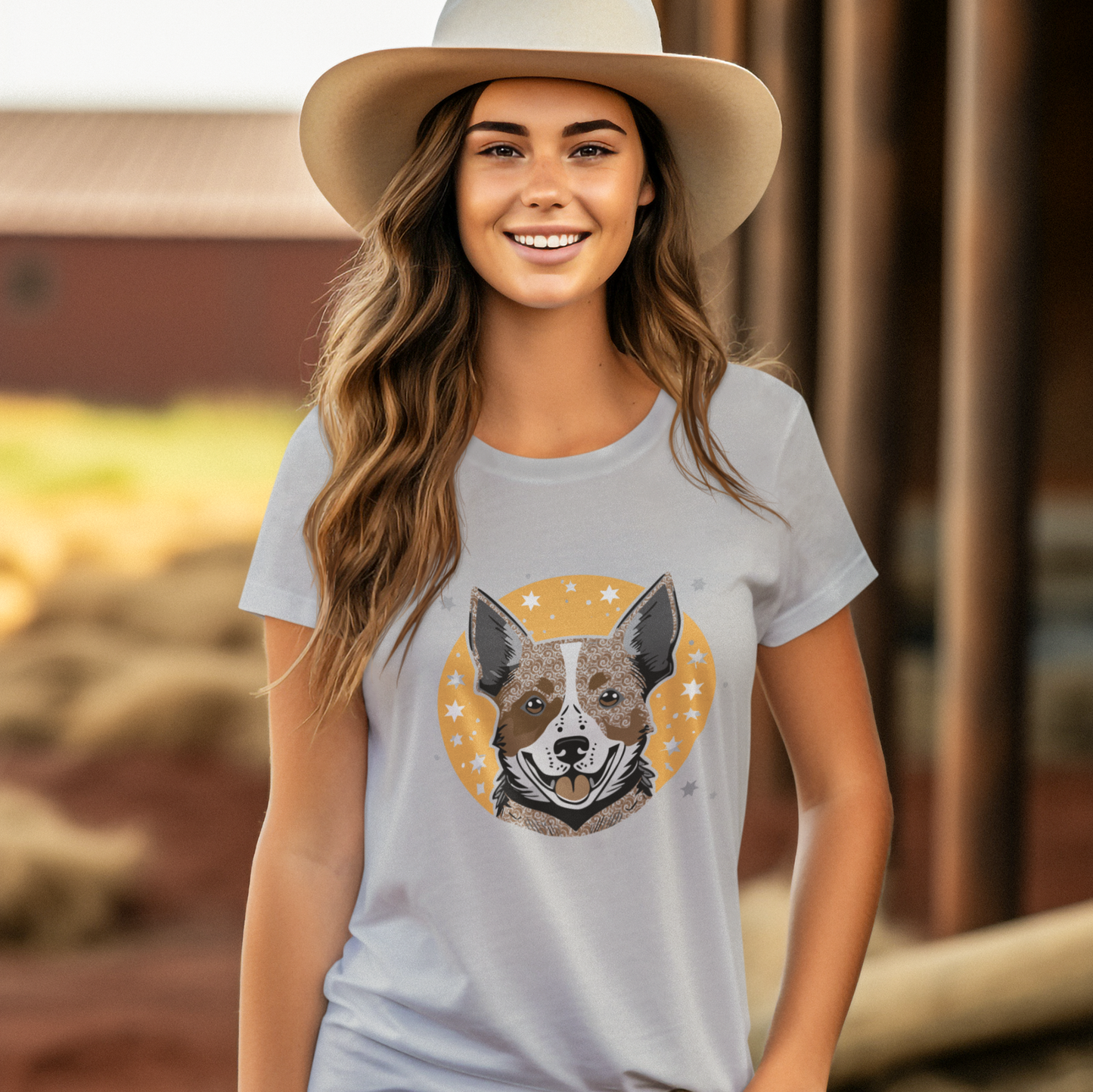 COSMO PAISLEY HEELER TEE - Wyomerican