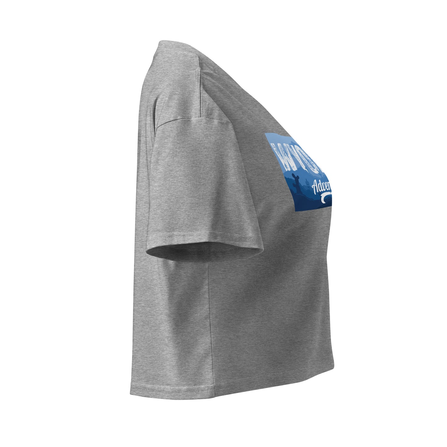 WYO Wyoming Adventures Crop Tee - Wyomerican