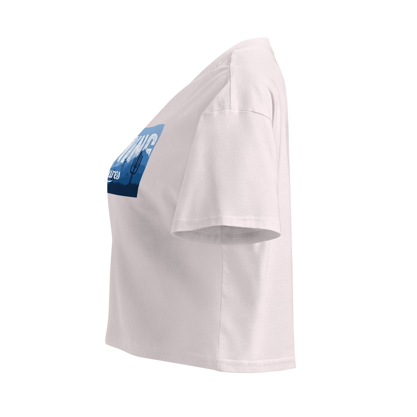 WYO Wyoming Adventures Crop Tee - Wyomerican