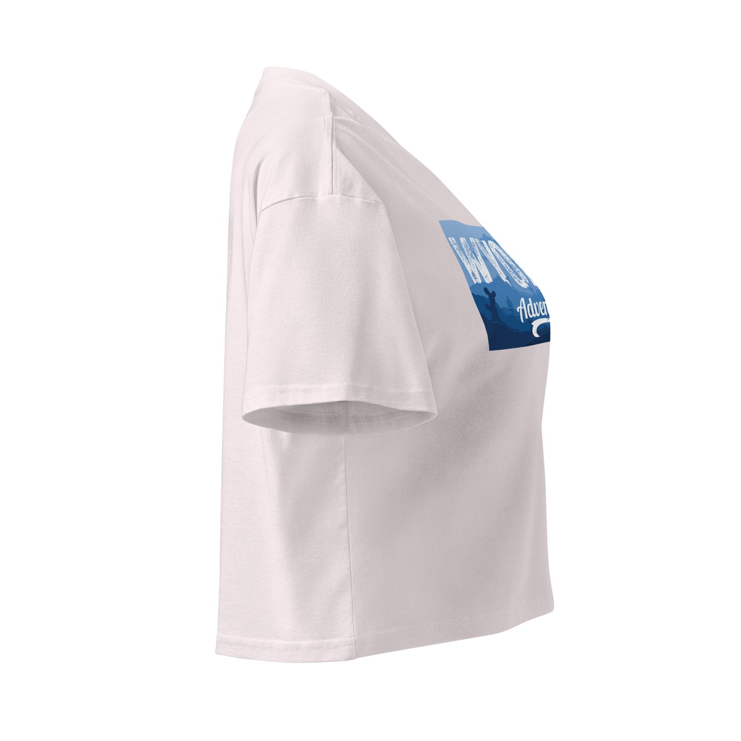 WYO Wyoming Adventures Crop Tee - Wyomerican
