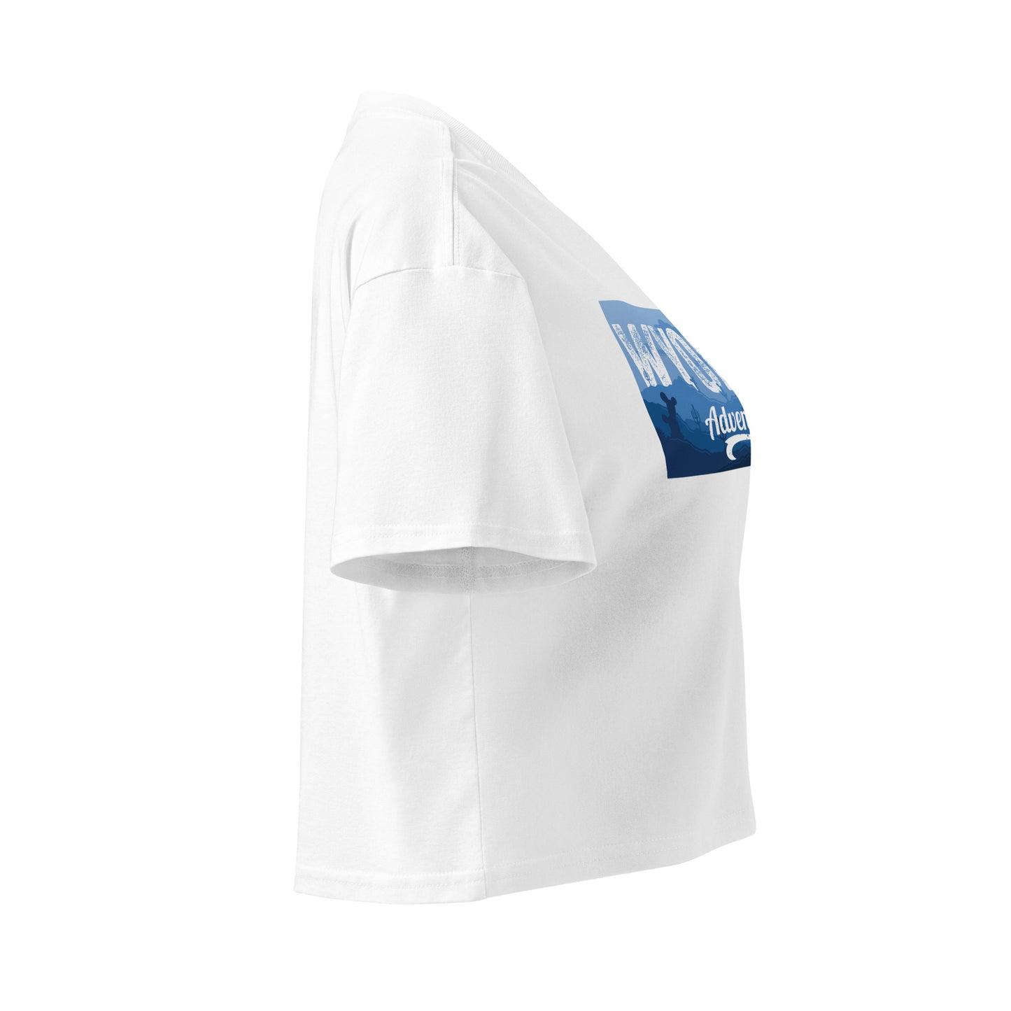 WYO Wyoming Adventures Crop Tee - Wyomerican
