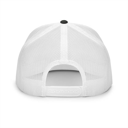 BLU DOG Trucker Cap — Retro Distressed Logo Mesh Snapback