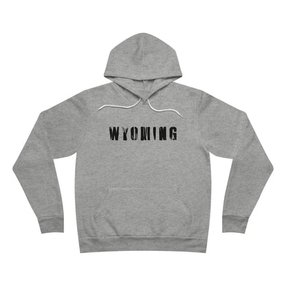 Wyoming Unisex Sponge Fleece Pullover Hoodie