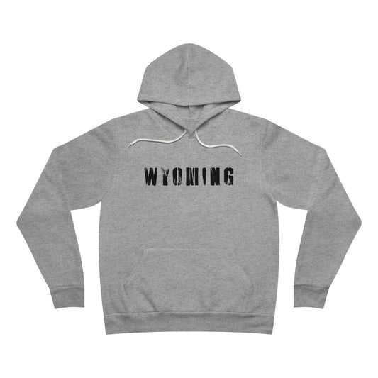 Wyoming Unisex Sponge Fleece Pullover Hoodie