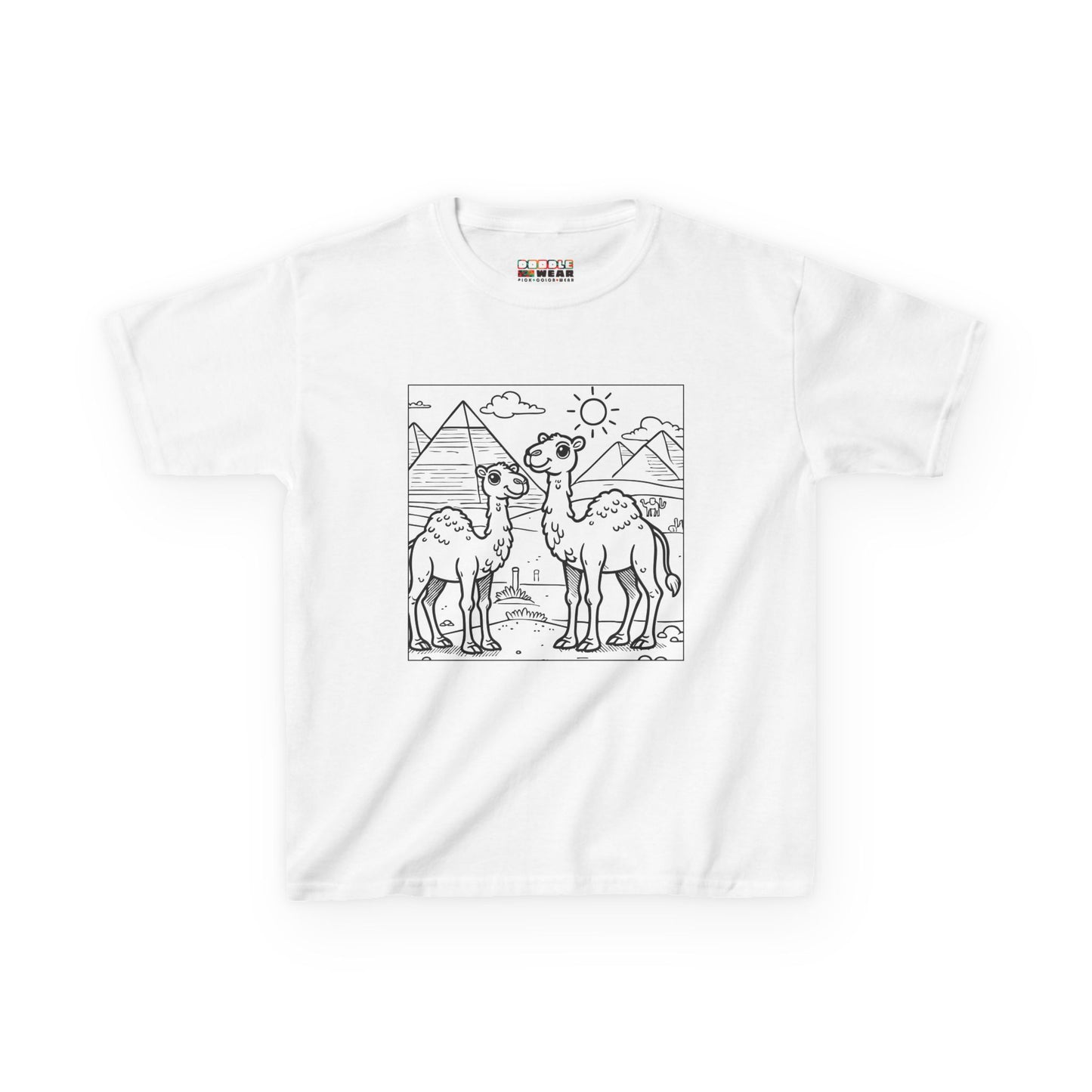 DoodleWear Camel Buddies Cotton™ Tee Kit