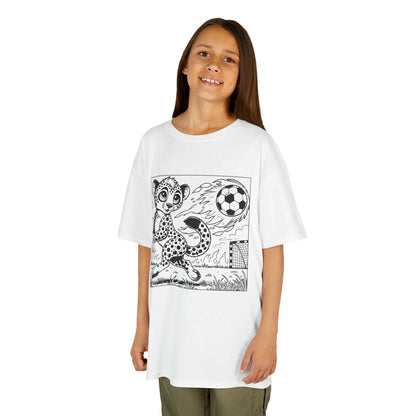 DoodleWear Soccer Cheetah Cotton™ Tee Kit