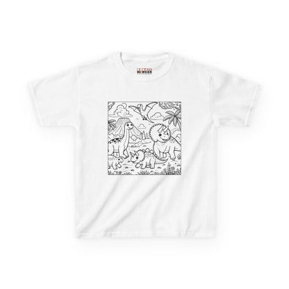 DoodleWear Dinosaur Friends Cotton™ Tee Kit