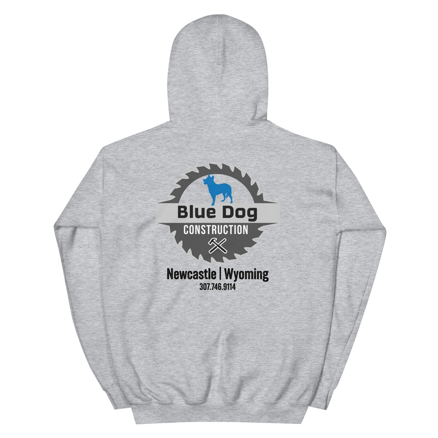 Blue Dog Hoodie